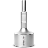 TovxTuke SDS-HEX Shank T-Post Driver, 3 Inch Head for Demolition Hammers | for T Posts, Fence Posts and Ground Rods Installation