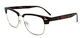Pink Ribbon Shades Semi Rimless Metal Clear Bifocal