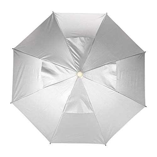 Gorgeri Headwear Umbrella，Outdoor Handfree Umbrella Cap Fishing Hat Waterproof UV Protection Lightweight - Thumbnail 6