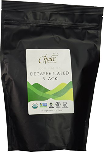 Choice Organic Teas Black Tea, Loose Leaf (1 Pound Bag), Decaffeinated Black - Thumbnail 4
