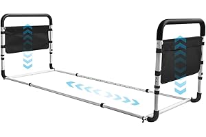 Auckyeer Bed Rails for Elderly Adults Safety, Bed Rails for Seniors Adults Adjustable, for Seniors Bed Elderly Assistance