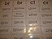 101 Letter Blends Flash Cards. ELA, Spelling, Reading, Speech Cards. Advanced preschool-2nd Grade letter combination flashcards.