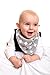 Baby Bandana Drool Bibs – 6 Pack Gift Set for Boys & Girls, Organic Cotton, 3 Snaps To Fit All Neck Sizes, Soft, Extra Absorbent, Easy To Clean, Unisex, Perfect Baby Shower Gift Set