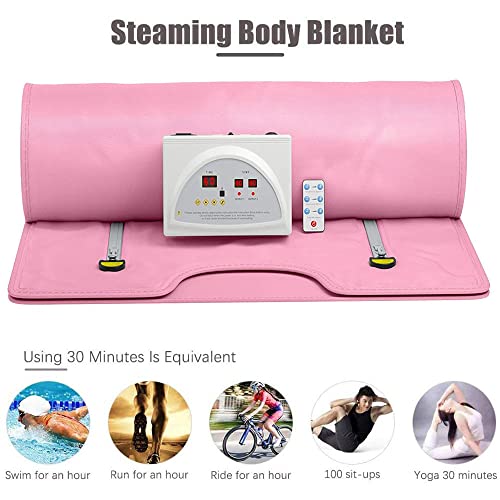 SKYTOU Sauna Blanket, 2 Zone Digital FarInfrared (FIR) Oxford Heat