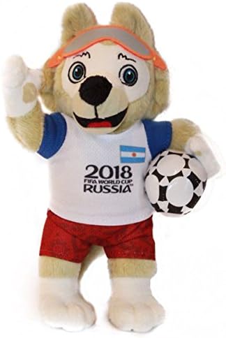 BIG 3♣ Zabivaka 2018 World Cup Russia Mascot 25 cm. Plush Toy (Argentina)