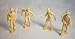 Marx Western Cowboys, Miners and Trappers 32 Figures in Tan Plus 3 Horses Offered By Classic Toy Soldiers, Inc