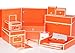 Semikolon A4/Letter Size Envelope Folder, Orange (63316)