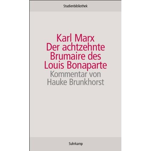 [PDF] Download Der achtzehnte Brumaire des Louis Bonaparte Kostenlos
