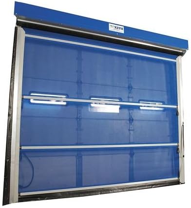 Goffs - BBMT12X12 - Curtain Mesh Door, Motorized Operation, Under Header Mounting, 12 ft. Width, 12 ft. Height
