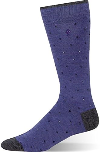 Argoz Mens Ballroom Purple/Black Sock