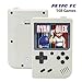 Augstar Retro Handheld Game Console, FC System Plus Extra Joystick Portable Mini Controller 3 Inch Support TV 2 Player 168 Classic Game Console,Present for Boy Kids Adult - (White)