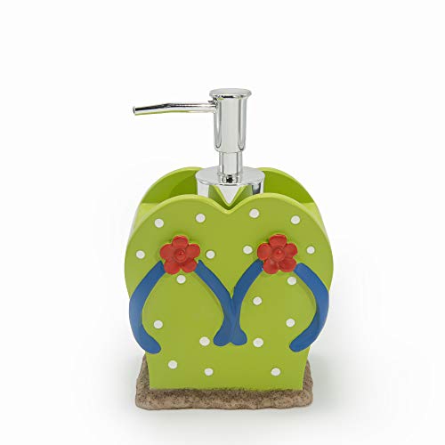 Smilewares-Fun-Beach-Theme-Bath-Accessories-Set-4-Piece-Includes-soap-Dispenser-Tumbler-Holder-and-Dish Smilewares Fun Beach Theme Bath Accessories Set (4-Piece) Includes soap Dispenser, Tumbler, Holder and Dish.