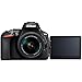 Nikon D5600 Digital SLR Camera & 18-55mm VR DX AF-P Lens - (Renewed)
