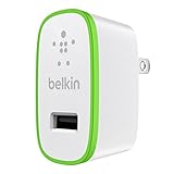 Belkin Boost Up Home and Wall Charger, 12W, 2.4 Amp, White (F8J040ttWHT)