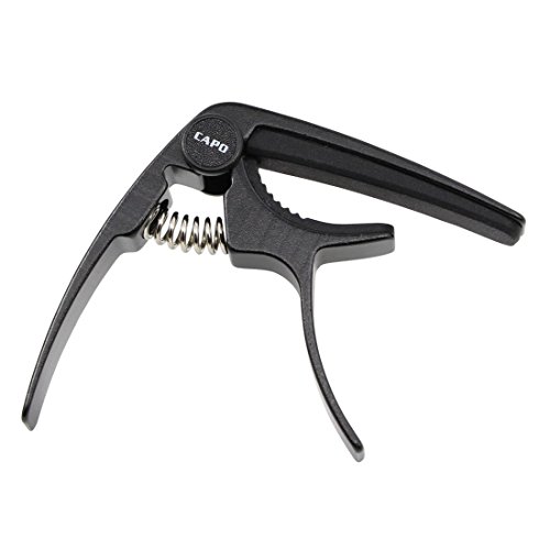 Ukulele Capo Aluminium Alloy Clamp for 4 Strings Uke Soprano Concert