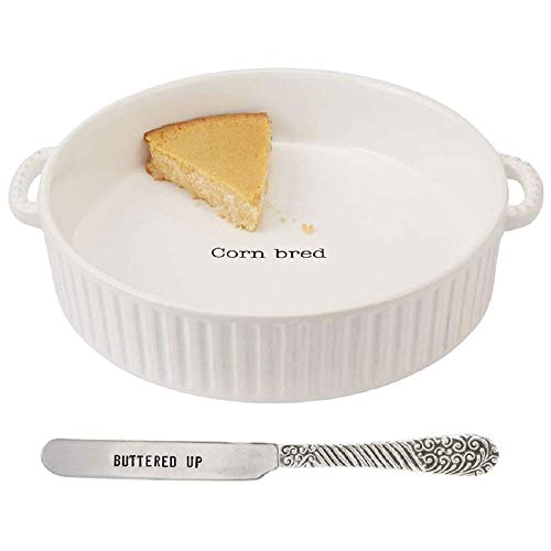 Mud Pie CORNBREAD BAKER SET