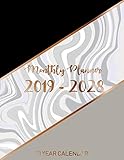 10 Year Calendar Monthly Planner 2019 - 2028: Ten Year, Agenda Schedule Organizer Logbook and Journal Personal, 120 Months Calendar with Marble cover (10 Years Calendar Planner) by 