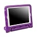 HDE Case for iPad Mini 1 2 3 w/Screen Protector - Adjustable Cover Turns into Stand, Purple