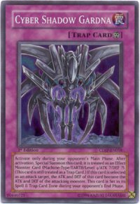 Yu-Gi-Oh! - Cyber Shadow Gardna (CDIP-EN058) - Cyberdark Impact - 1st Edition - Super Rare