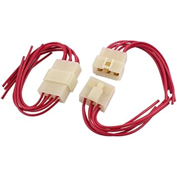 Amazon.com: Front Headlight Wiring Harness Connector Plug ... 3 prong headlight plug wiring diagram 