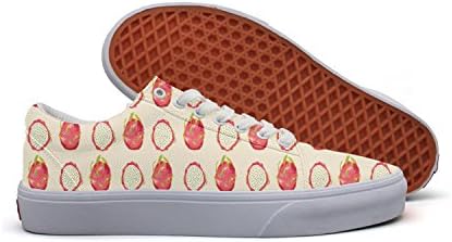 Comfortable Watercolor Dragon Fruit Womens Slip Nursing Footwear Casual Shoes