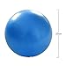 Exercise Ball - Stability Ball for Pilates, Yoga, Barre, Training and Physical Therapy- Improves Balance, Core Strength, Back Pain & Posture- Comes with Straw(2 Pcs) (Blue)