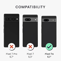 kwmobile Case Compatible with Google Pixel 7a Case