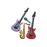 AmscanJukebox Rock Party Inflatable Instrument Set