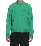 Members Only Men's Original Iconic Racer Jacket, Green, Large