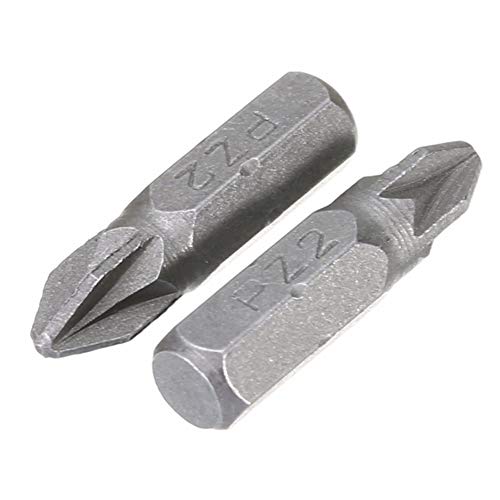 Screwdriver Bits Hex Shank Cross Bit Tips, Impact Lock Drill Multitool Magnetic, PH2 25mm 60pcs - Thumbnail 5