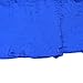 The Friendly Swede Sleeping Bag Liner Ultralight - Thin Travel Sheets for Hotel; Silky Feel Camping Sheets & Adult Sleep Sack for Backpacking and Hiking; Travel Sleeping Bag - Blue (Velcro)