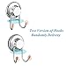 SANNO Suction Cup Hook Holder Shower Hook Super Power Vacumn Suction Bath Hook for Towel Robe Bathroom Kitchen Shower Bath Rustproof Stainless Steel,Set of 3