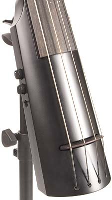 NS Design NXT Electric Upright Double Bass with Satin Black Finish