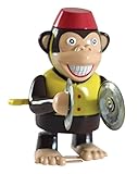 Wind Up Cymbal Monkey Toy - Windup Monkey Marching and Playing Cymbals - Toys for Toddlers Kids Children Boys Girls - Classic Wind-up Surprising Happy Clapping Monkey 4