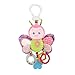 Gbell Baby Stroller Musical Rattles Handbells Toy - Carseat Soft Plush Animal Toys Developmental Educational Sensory Toys for Newborn Infants Babies Boy Girls 0-3 Year Old,1Pcs (A)