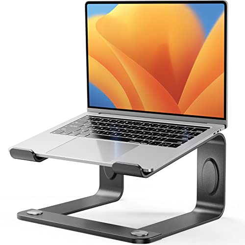 LORYERGO Laptop Stand, Ergonomic Laptop Riser Laptop Mount for Desk