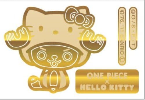 Sanrio Hello Kitty x One Piece Decoration Metal Sticker (Chopper)