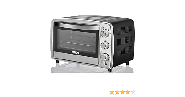 Mabe HTM15SS Horno Tostador 15 L Acero Inoxidable con gabinete negro Mabe,  Acero inoxidable : Amazon.com.mx: Hogar y Cocina
