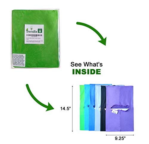 Book Covers Textbooks Stretchable Jumbo Cloth Socks Large Durable School Hardcover Sox Protectors for 9”x11” Binders Machine Washable Reusable Non-Adhesive AZO-Free Fabric BookJackets - Thumbnail 6