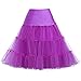 GRACE KARIN 50s Petticoat Skirt Rockabilly Dress Crinoline Underskirts for Women