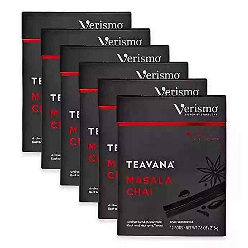 Starbucks Verismo Teavana Masala Chai Tea Pods (72 Pods) Pricepulse