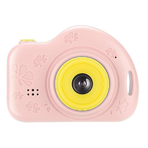 Fan-Ling Kids Camera Digital Video Camera Gift Mini Rechargeable Camera Creative Camcorder,Gifts for Kids,Pocket Size Easily Carry (Pink)