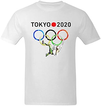 Flesiciate Men Tokyo 2020 Olympic Spirits Design T-Shirts