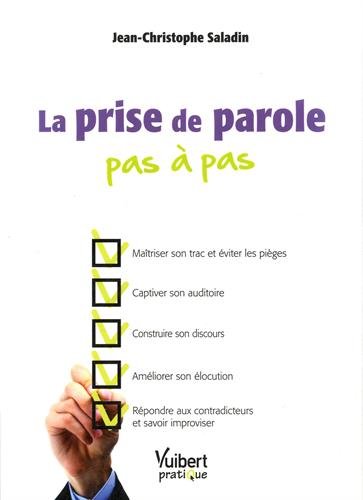 La  prise de parole pas à pas