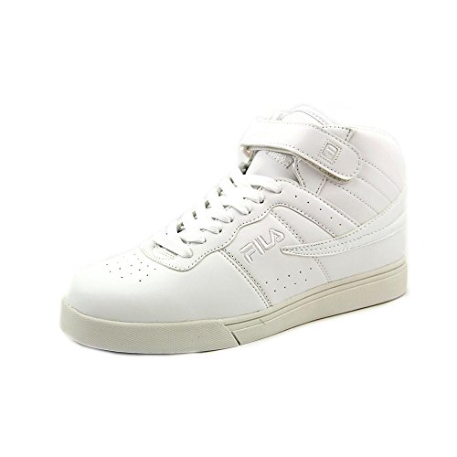 Fila men s vulc 13 sneaker, white / metallic silver / p…