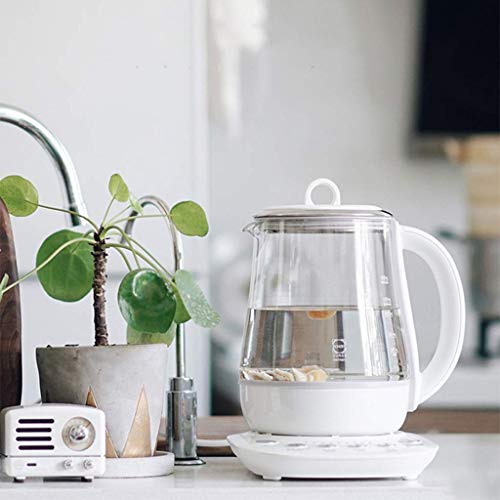 WSJTT Salute Pot Full-Automatic Multifunzionale Ufficio Muto Salute Pot Small White Pot - immagine 4