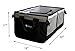 REEGE Trunk Organizer Car-Collapsible Auto Trunk Storage SUV-Heavy Duty Boot Cargo Organizer Large