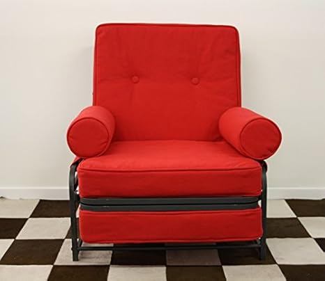 Ponti Divani Schlafsessel, Klappeinzelbett, Gedächtnisschaumgummimatratze! Bezug aus Kunstleder. Produktion Made IN Italy!!!