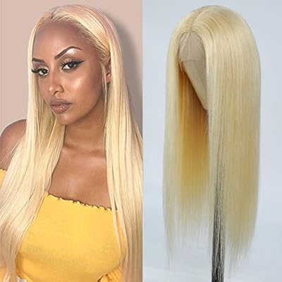 613 blonde human hair wig Clearance