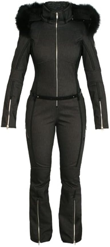 Damen Skianzug Winter Overall Mit Kapuze - Warm & Winddicht